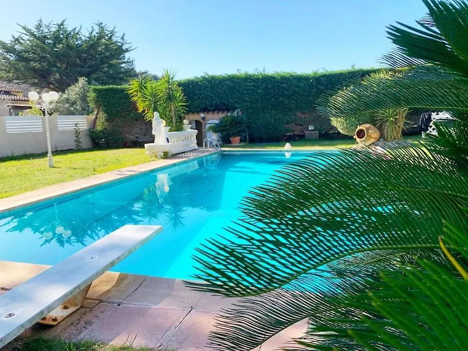Villa Au Calme A Sanary, Climatisee, Avec Piscine 0*, Sanary-sur-Mer France