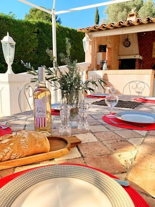 Villa Au Calme A Sanary, Climatisee, Avec Piscine 0*, Sanary-sur-Mer
